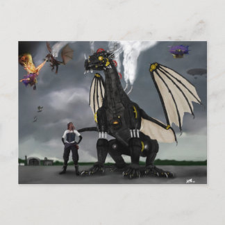 Carte postale Steam Dragon Wars