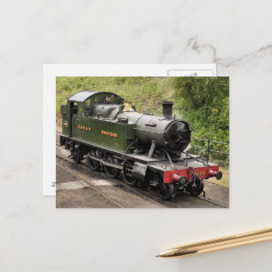 CARTE POSTALE STEAM TRAINS