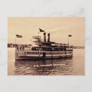 Carte Postale Steamer Thousand Islander