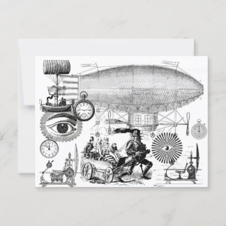 Carte Postale Steampunk