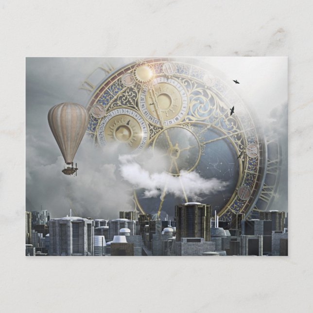 Carte Postale Steampunk (Devant)