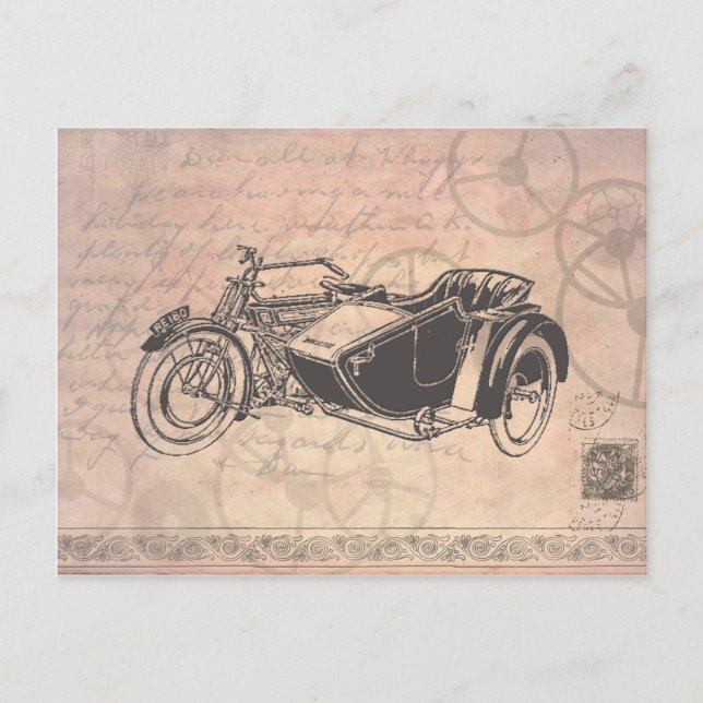 Carte postale steampunk (Devant)