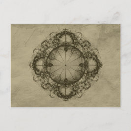 Carte Postale Steampunk Art de design victorien