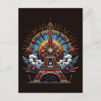 Steampunk Bastille Day Tour Eiffel