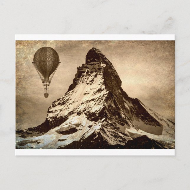 Carte Postale Steampunk Matterhorn (Devant)
