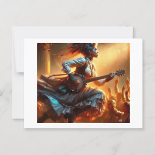 Carte Postale Steampunk Rock,