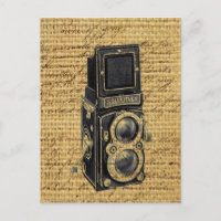 steampunk scripts vintages burlap caméra antique