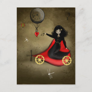 Carte postale Steampunk Valentine