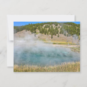 Carte Postale Steel Bridge Pool, parc national Yellowstone