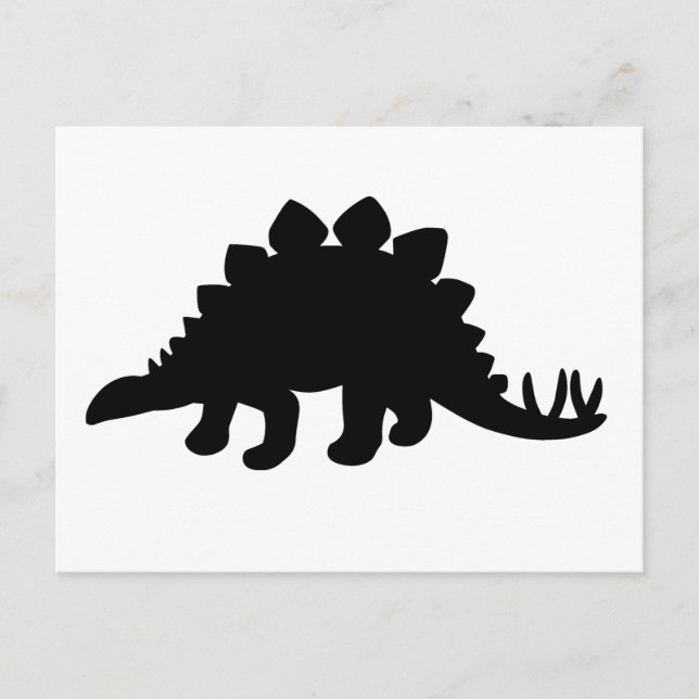 Carte Postale Stegosaurus Dinosaur (Devant)