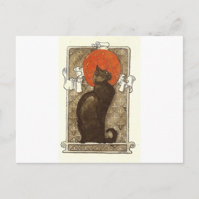 Carte Postale Steinlein's Cat - Art Nouveau (Devant)