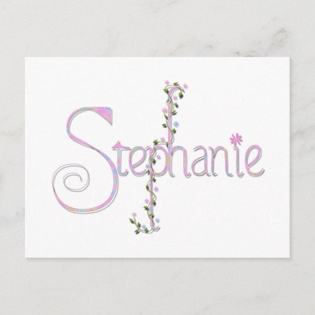 Carte Postale stephanie (Devant)