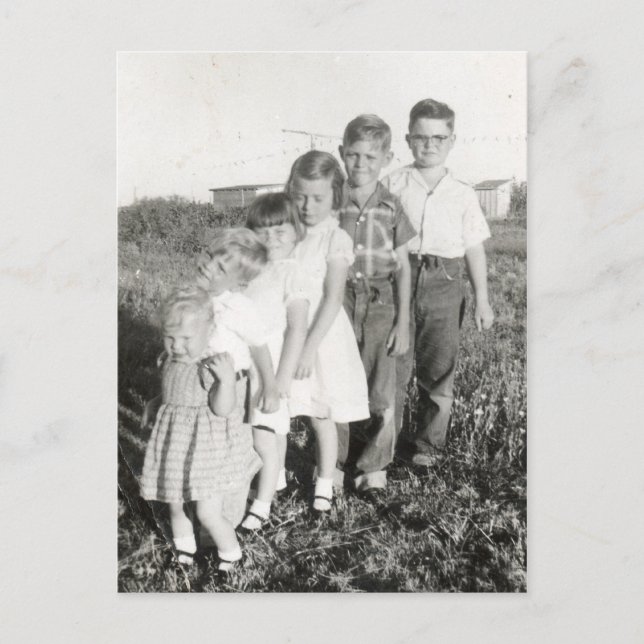 Carte Postale stepladder enfant (Devant)