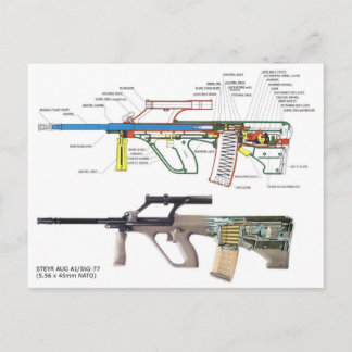 Carte Postale Steyr Aug