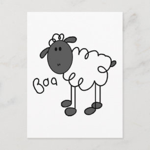 Carte Postale Stick Figure Cheep Tshirts et cadeaux