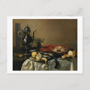 Carte Postale Still Life, 1643 (huile sur panneau)