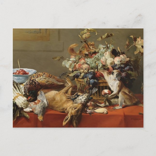 Carte Postale Still Life de Frans Snyders (Devant)
