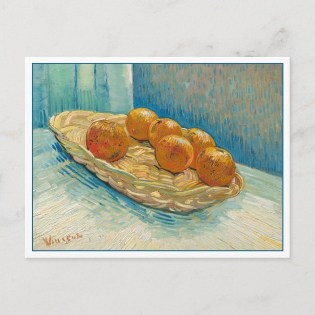 Carte Postale Still Life Six Oranges par van Gogh (Devant)