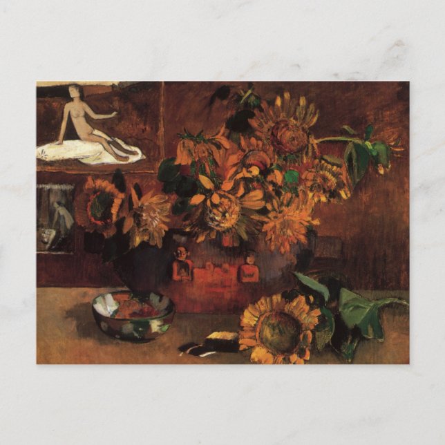 Carte Postale Still Life with L'Esperance (Espoir) par Paul Gaug (Devant)