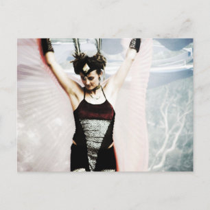 Carte postale Stiltwalkalker Dancer du vent