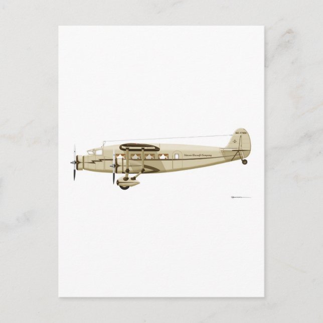 Carte Postale Stinson Airliner Model U (Devant)