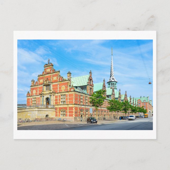 Carte Postale Stock Exchange Building, Copenhague, Danemark (Devant)