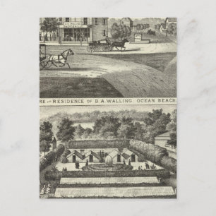Carte Postale Stockage et résidence de DA Walling