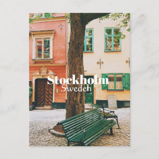 Carte Postale Stockholm Old Town, Gamla Stan, Sweden Souvenir