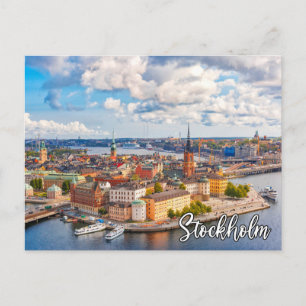 Carte Postale Stockholm, Suède