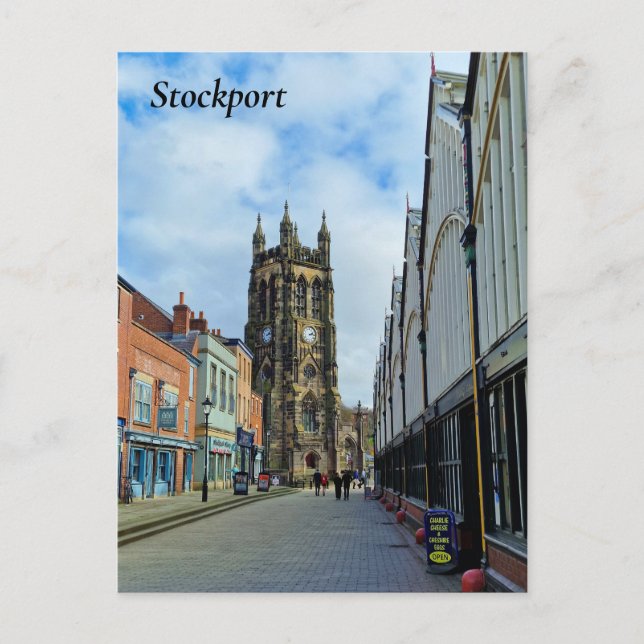 Carte postale Stockport (Devant)