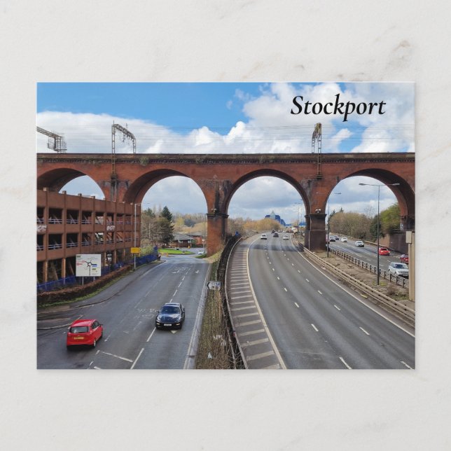 Carte postale Stockport (Devant)