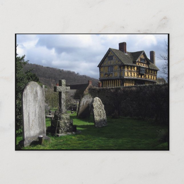 Carte Postale Stokesay Castle Manor House Shropshire Angleterre (Devant)