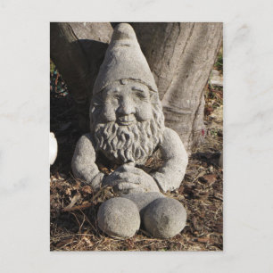 Carte Postale Stone Gnome