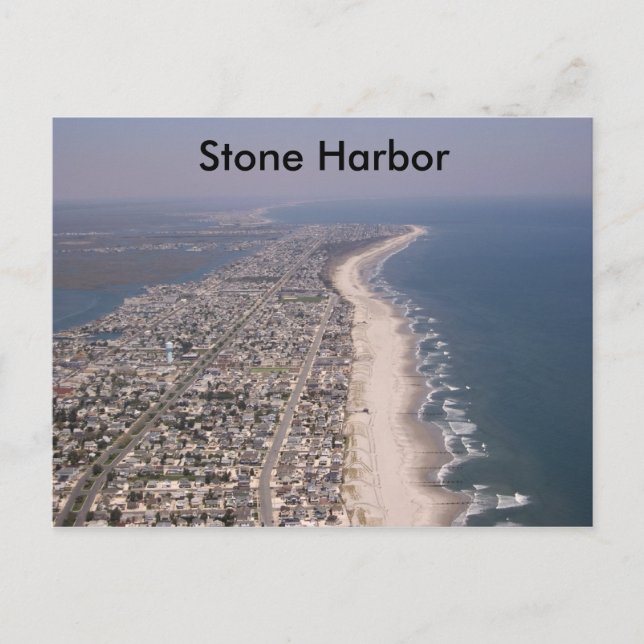 Carte Postale Stone Harbour Avalon Wildwood, Stone Harbour (Devant)