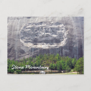 Carte Postale Stone Mountain Carturage Stone Mountain Georgia 2