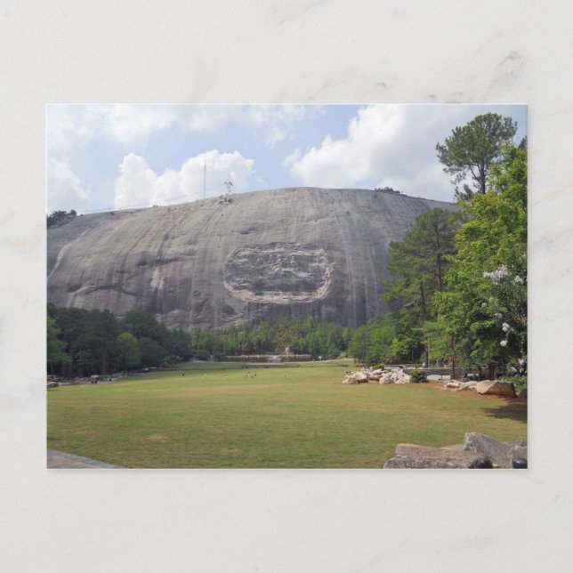 Carte Postale Stone Mountain Carturage Stone Mountain Georgia 3 (Devant)