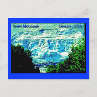 Carte postale Stone Mountain Carving