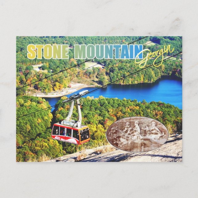 Carte Postale Stone Mountain Park, Géorgie (Devant)