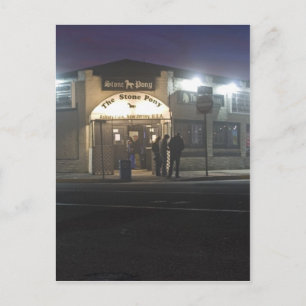 Carte Postale Stone Pony Asbury Park Jersey Shore