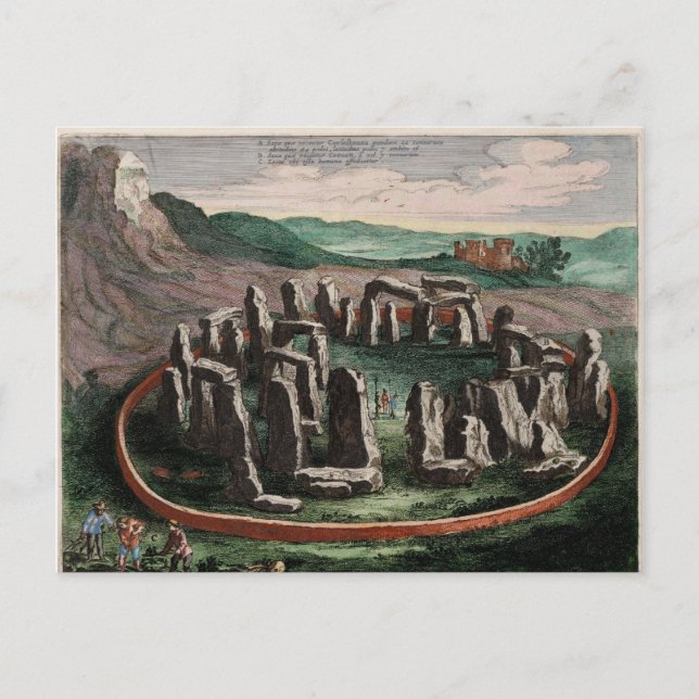 Carte Postale Stonehenge (Devant)