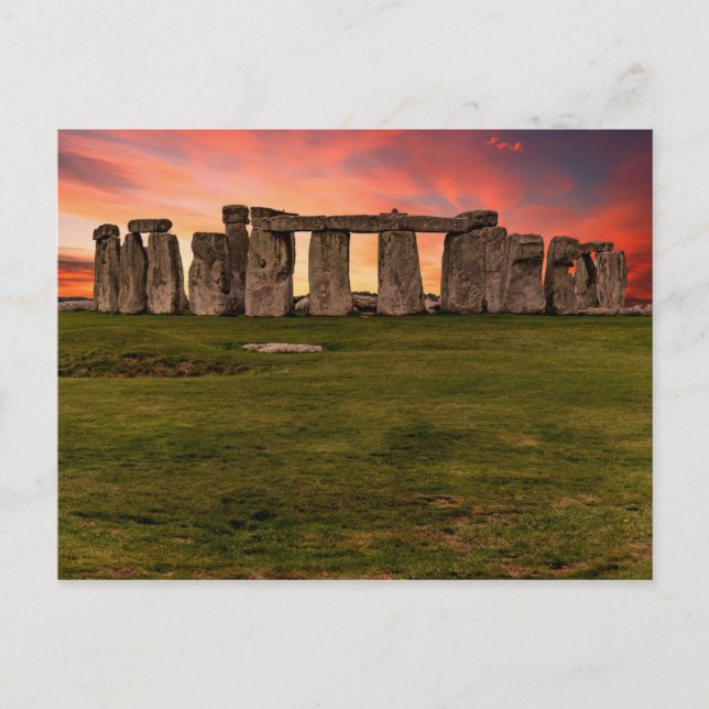 Carte Postale Stonehenge (Devant)