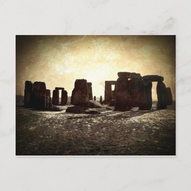 Carte Postale Stonehenge (Devant)