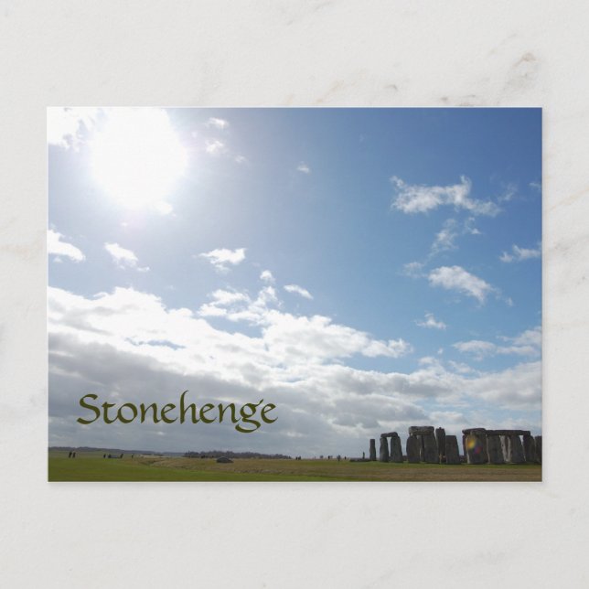 Carte Postale Stonehenge (Devant)