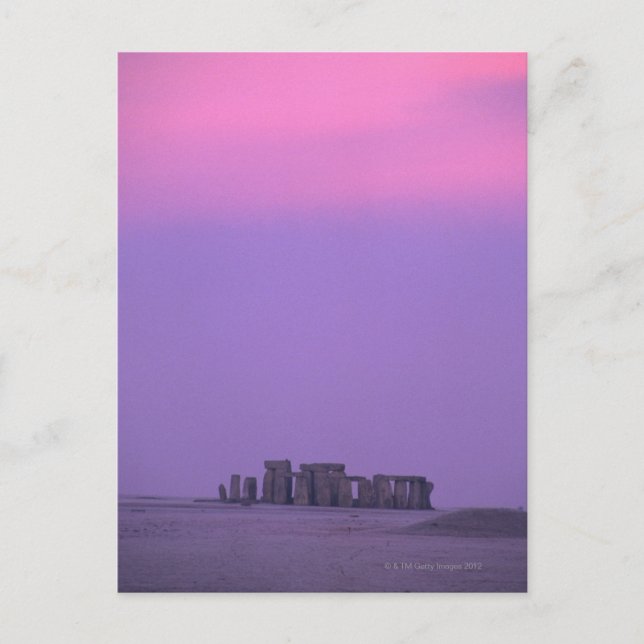 Carte Postale Stonehenge, Angleterre (Devant)