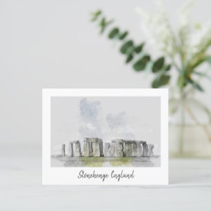Carte Postale Stonehenge, Angleterre