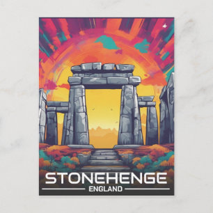 Carte Postale Stonehenge Angleterre Wiltshire Site du patrimoine