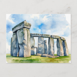 Carte Postale Stonehenge : le gardien intemporel du passé