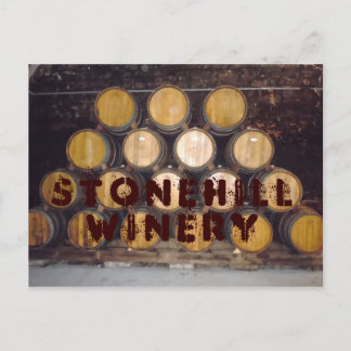 Carte Postale Stonehill Winery