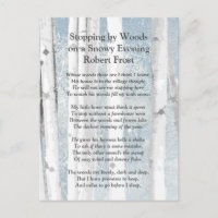 Stopper par Woods Soirée Neige Robert Frost Poème