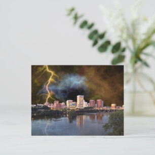 Carte postale Stormy Richmond Skyline